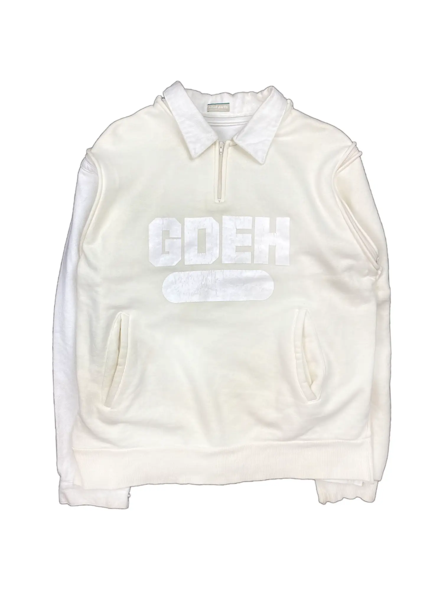 GDEH Logo Quarter-Zip Polo Sweatshirt