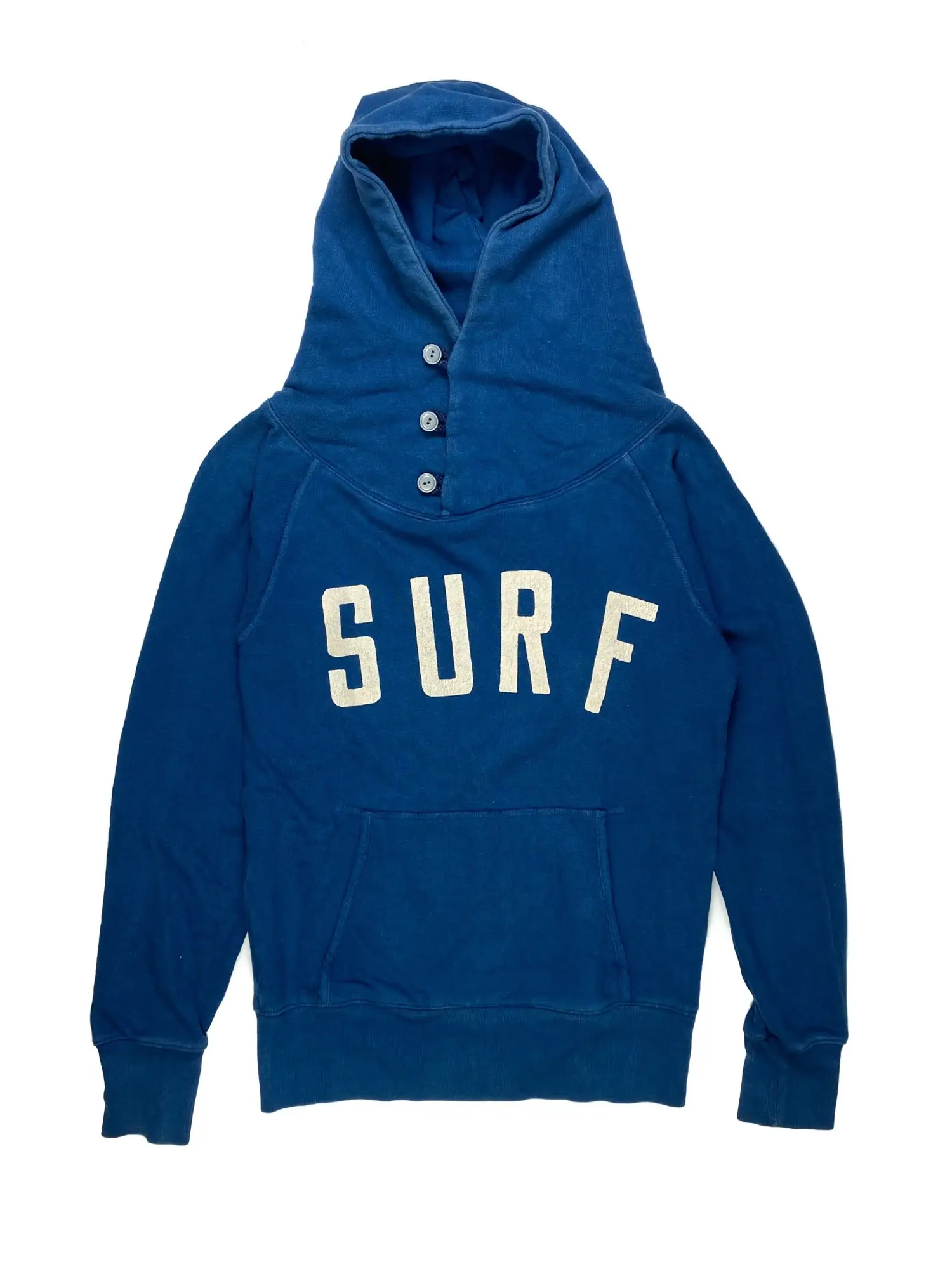 'SURF' Button Hoodie