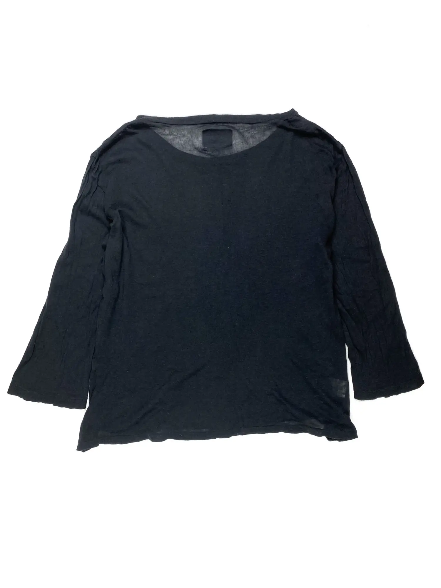 Boatneck Three-Quarter Tee