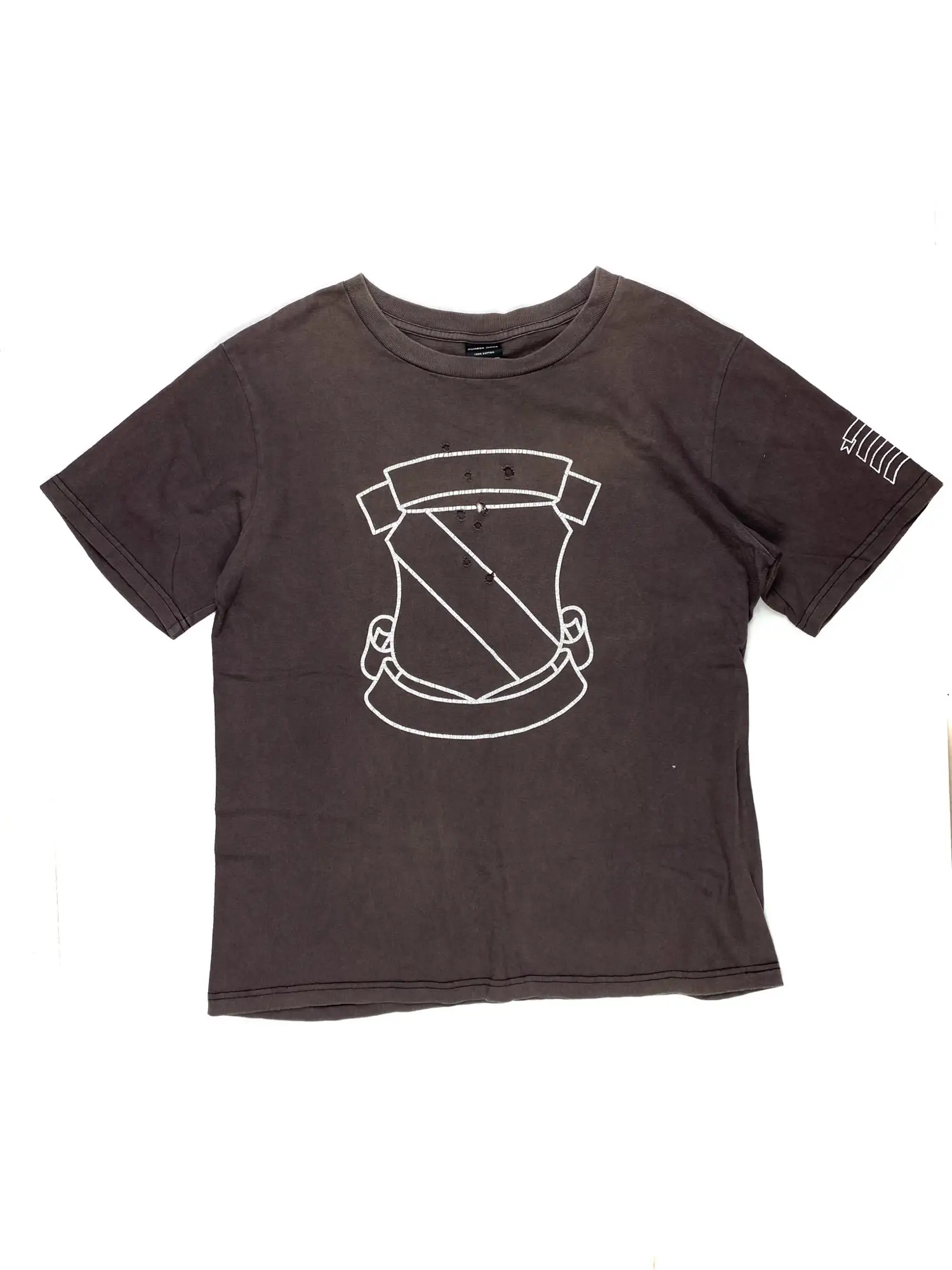 Crest Logo Flag Sleeve Tee