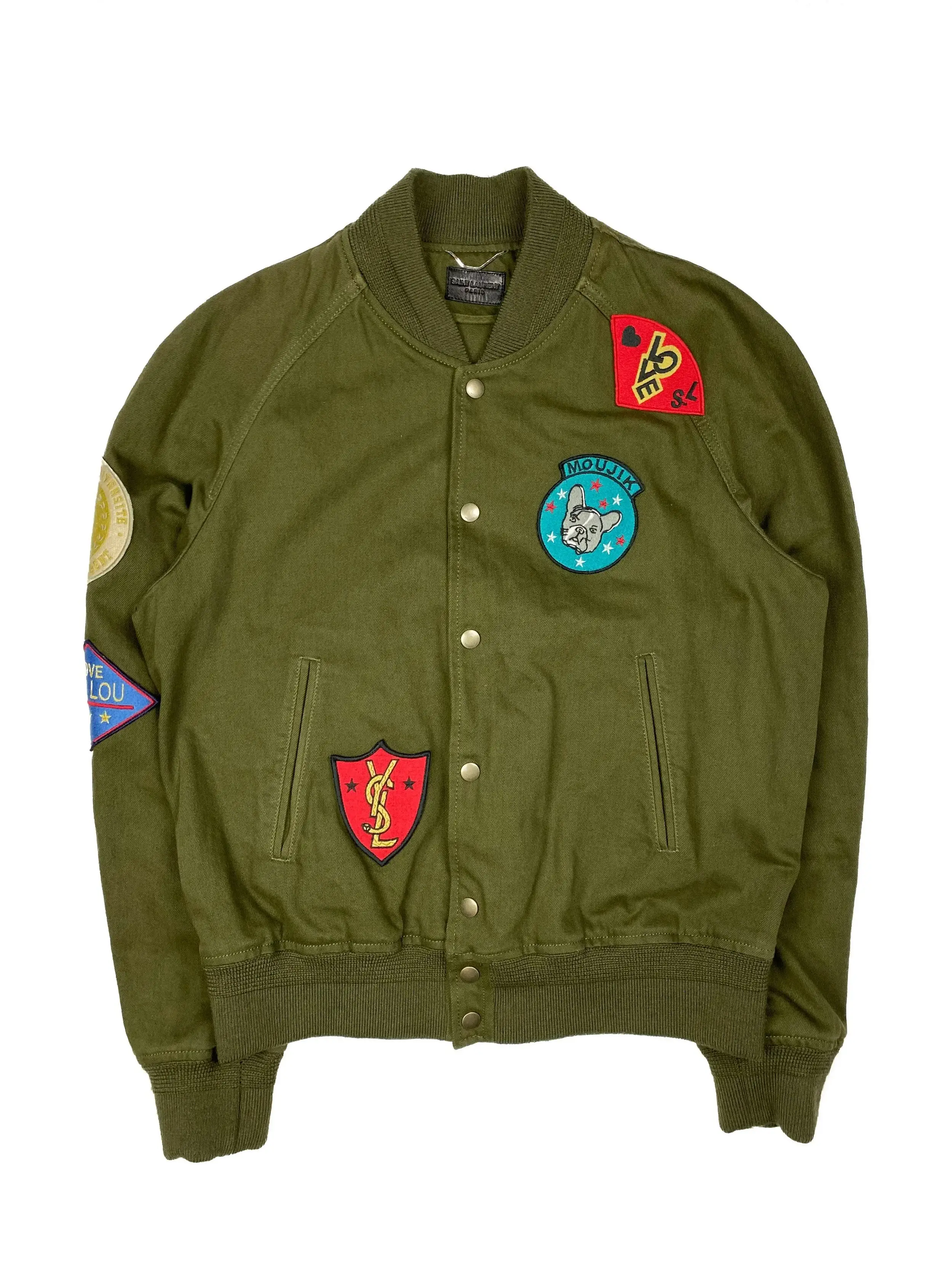 'Moujik' Patch Bomber Jacket